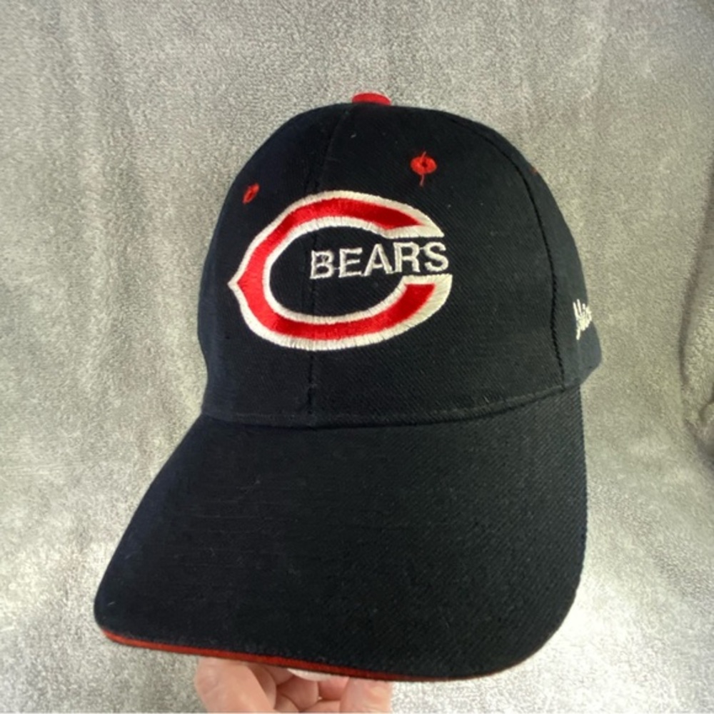Chicago‎ Bears Mens Cap-Hat One Size Fit Strap Back Velcro